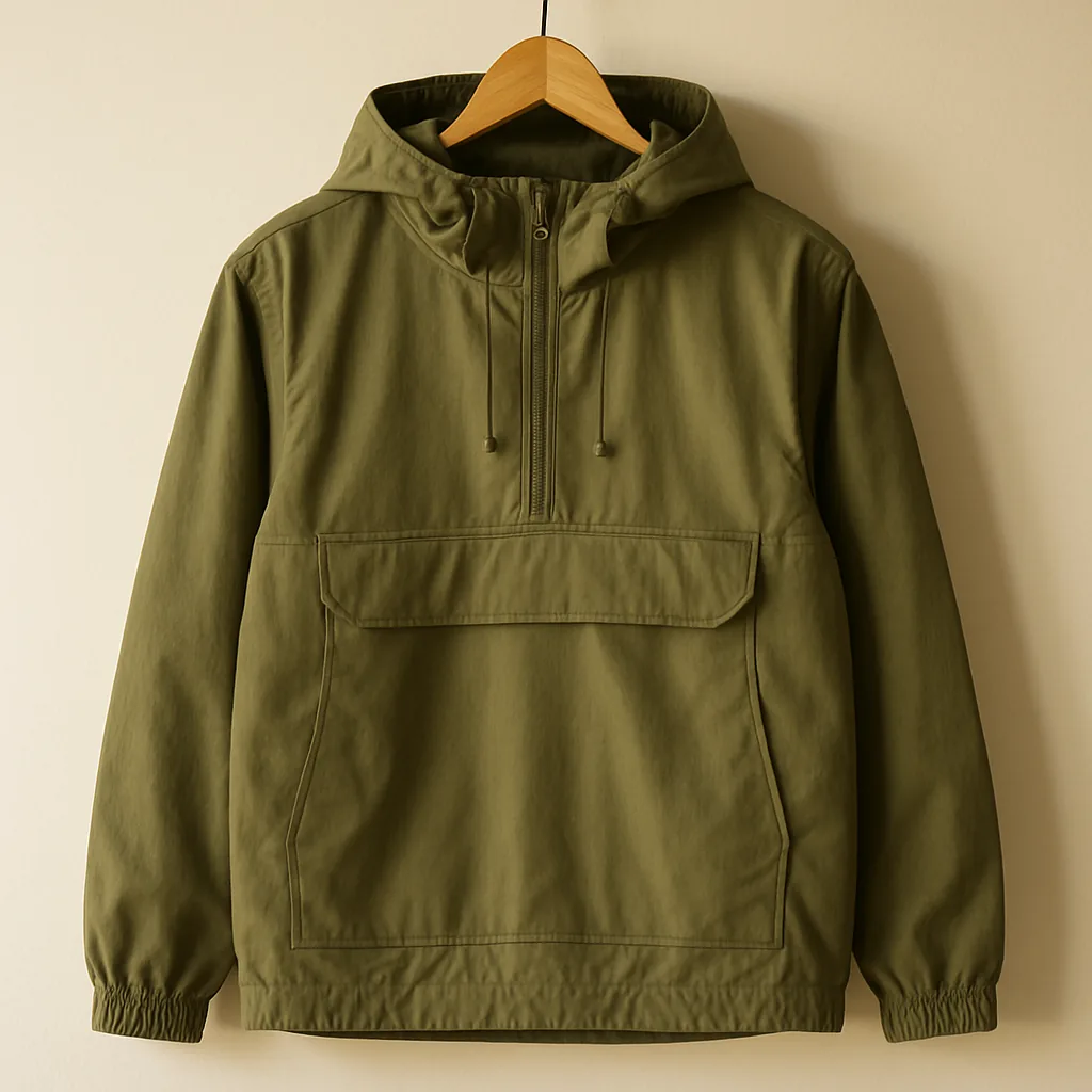 Custom Anorak Jacket Manufacturer — manufactured by Mike Apparel