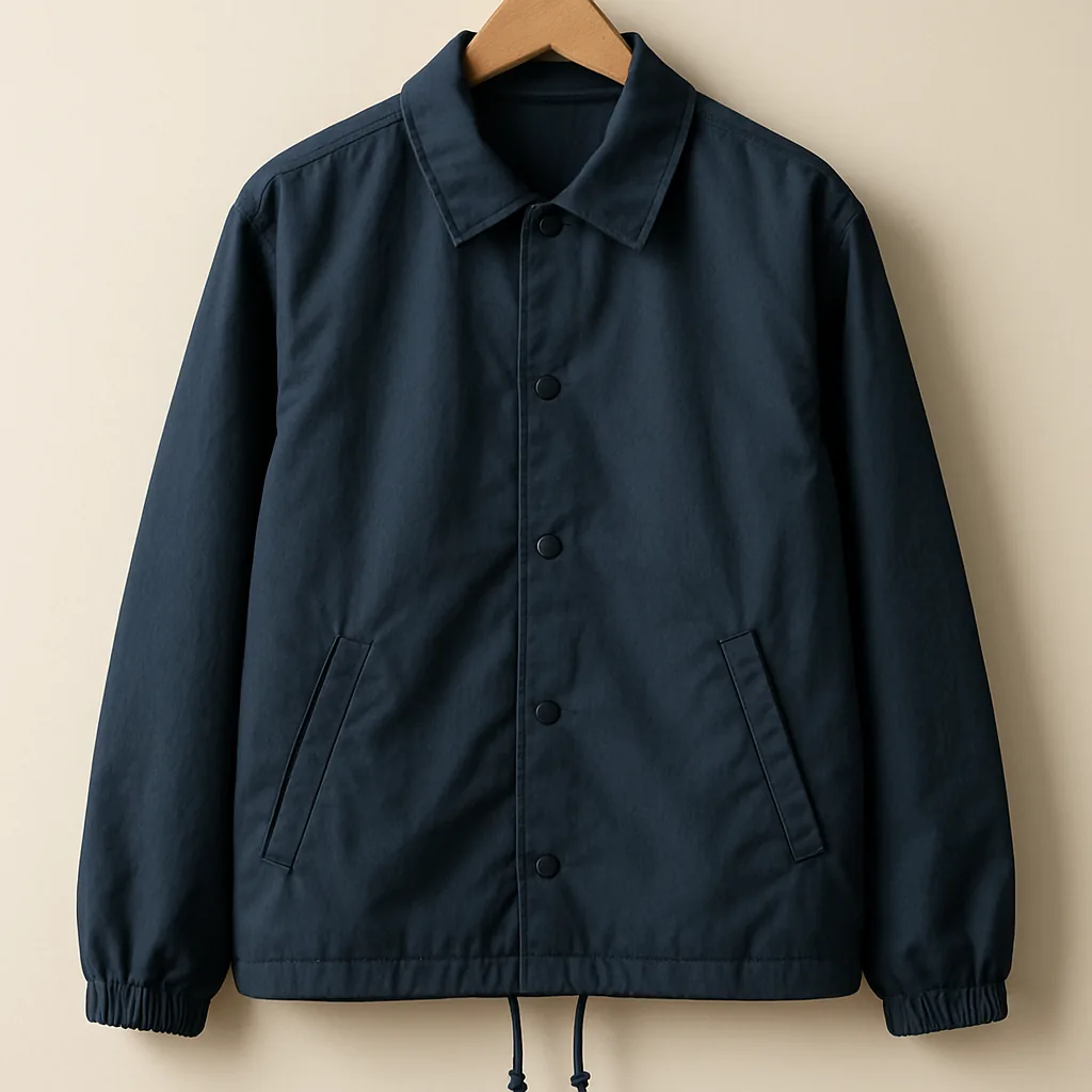 Custom Coach Jacket Manufacturer — manufactured by Mike Apparel