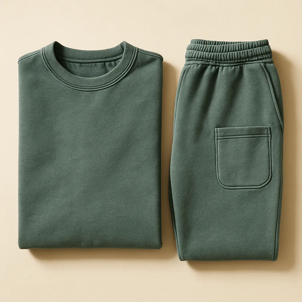 Custom Fleece Sweatsuit Manufacturer — manufactured by Mike Apparel