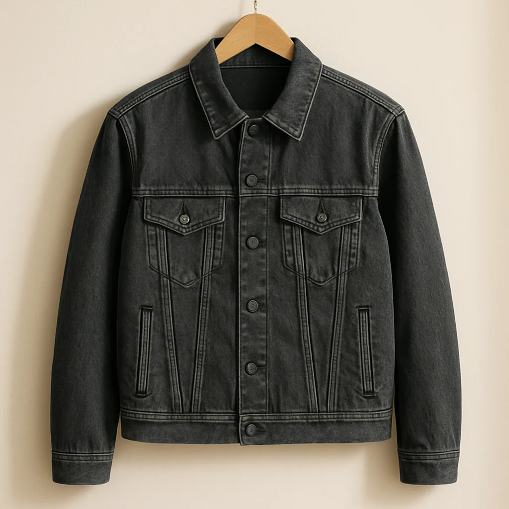 Custom Trucker Jacket Manufacturer — manufactured by Mike Apparel